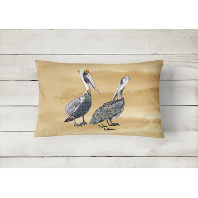 Outdoor Reversible Throw Pillow