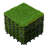VC 12'' L x 12'' W Plastic Interlocking Deck Tile in Autumn Artificial Grass-90296883