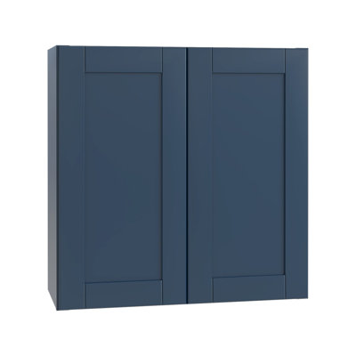Gallery Now Sherwood 24" Wide Wall Cabinet, All-Plywood Construction, Ready to Assemble, Soft-Close