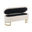 Corduroy Upholstered Storage Bench-863404940-863404942