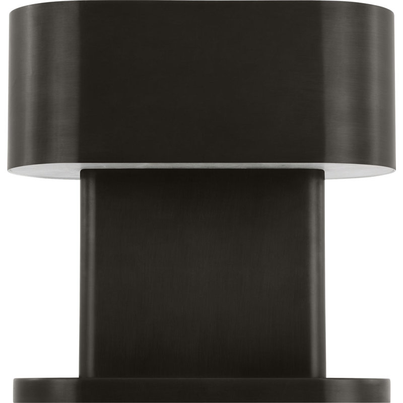 Wyllis Table Lamp, 12" H x 12" W x 5" D, Bronze