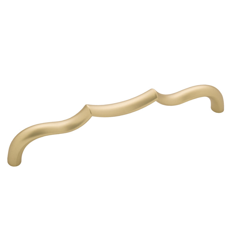 Poignée Trellis Collection - Quincaillerie traditionnelle pour tiroirs et armoires, Laiton ultra mat, 6 5/16 po pouces