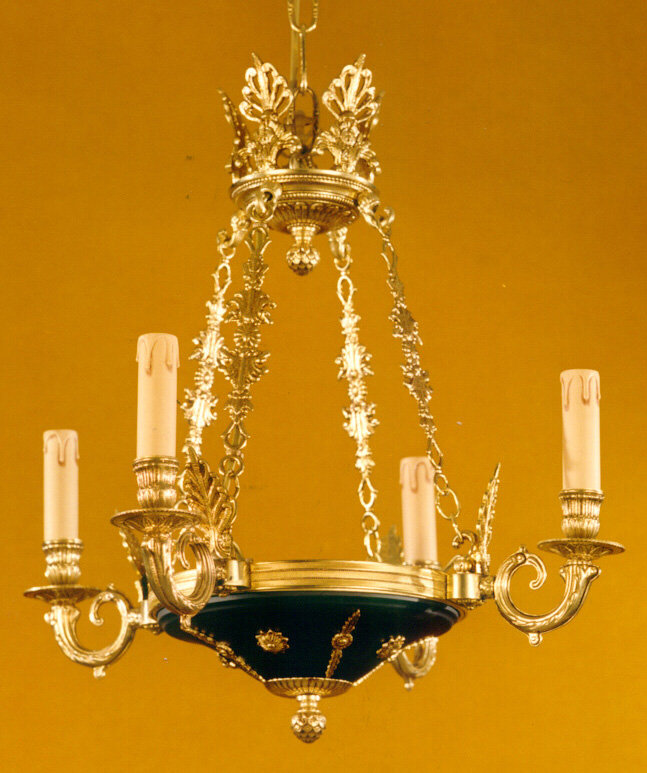 Devane 4 - Light Candle Style Chandelier, Antique Silver