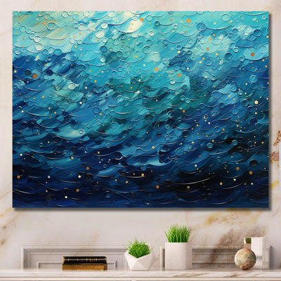 Gallacher Pointillism Oceanic I - impression