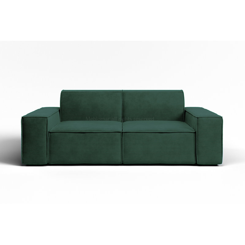 Edmeston 3 Seater Sofa, Green