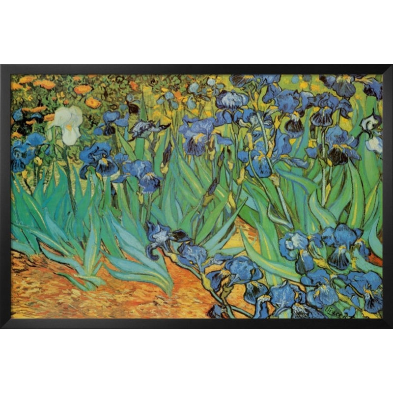 Irises par Vincent Van Gogh - reproduction de cadre photo