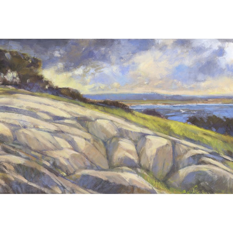 Rocky Coast I by H. Thomas - Wrapped Canvas Painting, 30cm H x 46cm W x 3.8cm D
