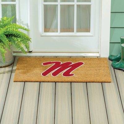 University of Mississippi Large Full Colour Coir Mat, 36"x24"