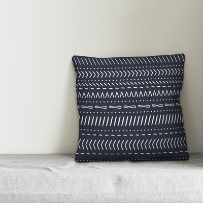  Tribal Stripes Throw Pillow