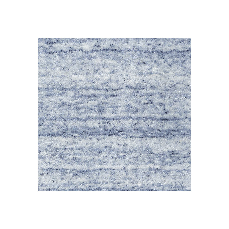 Nordic Blue Hand Loom Knotted Performance Rug, Rectangle 9'6" x 13'6"