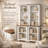 3-Piece Living Room Set, 1 Tv Stand & 2 Side Bookcases Included-946987634-946987636