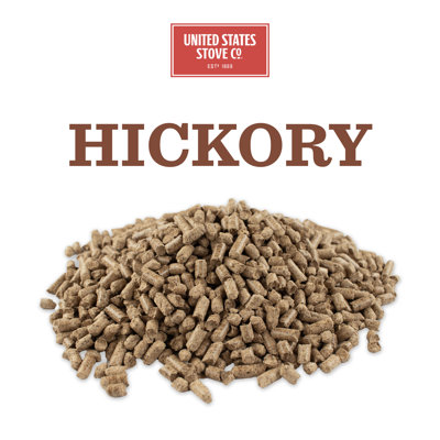 Us Stove Hickory Flavor Cooking Pellets, 20 Lb. Bag  - Pallet 100 Bags