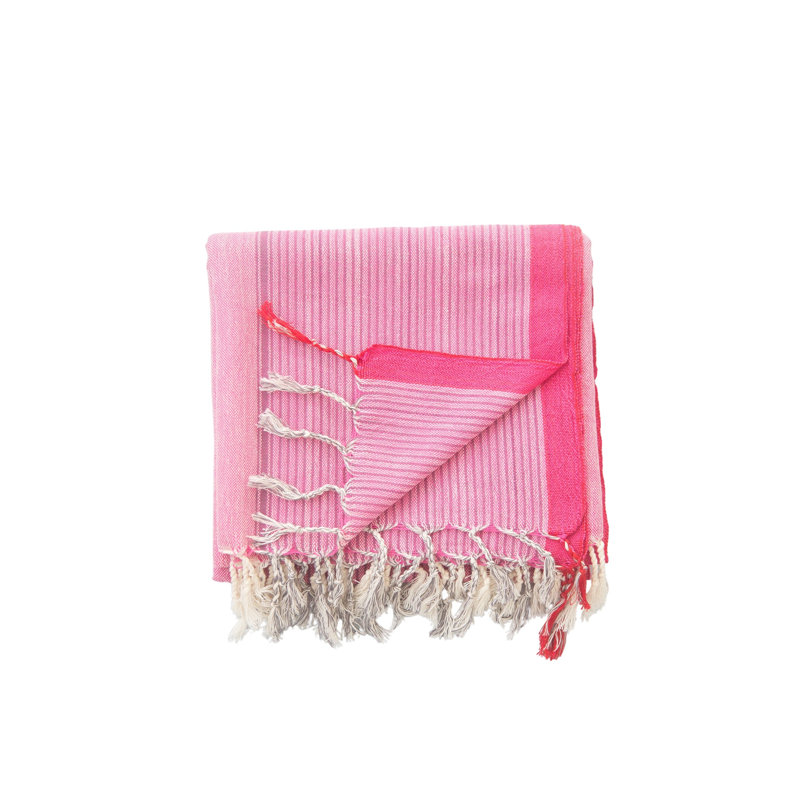 Serviette Gitane rose Kendal