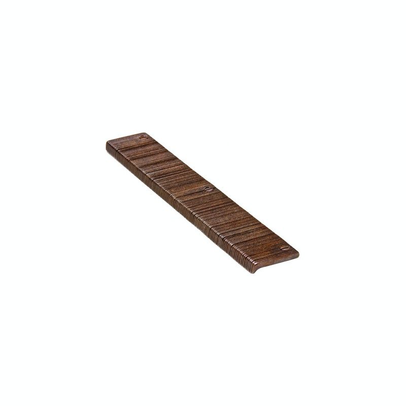 Brut Finger Pull, Silicon Bronze Rust