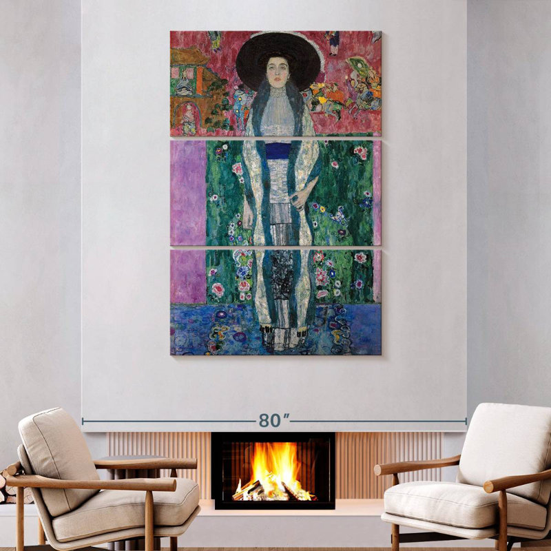 Leisha Adele Bloch-Bauer II 1912, 74" H x 48" W