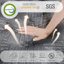 Matelas hybride mi-ferme ferme de 12 po avec mousse rafraîchissante, antistatique et hypoallergénique Evann - certifié triple (CertiPUR-US, OEKO-TEX, SGS)-103872019-103872022
