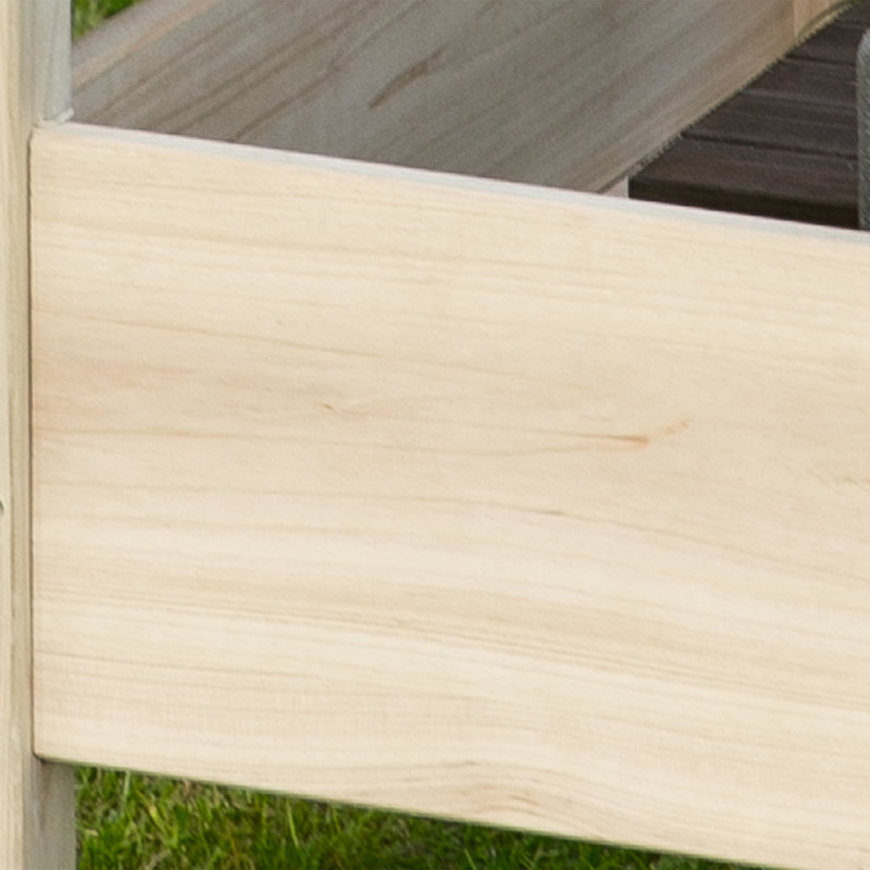 Wood Raised Garden Bed