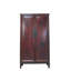Classic Square-Corner Catalpa Armoire