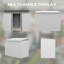 7' X 4' Metal Garden Storage House - Silver, Double Sliding Doors, 2 Air Vents For Lawn, Patio Silver Shed Outdoor Storage,