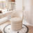 Upholstered Swivel Accent Vanity Stool-430170989