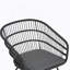 CHAISE, 2PCS avec 2 coussins, gris