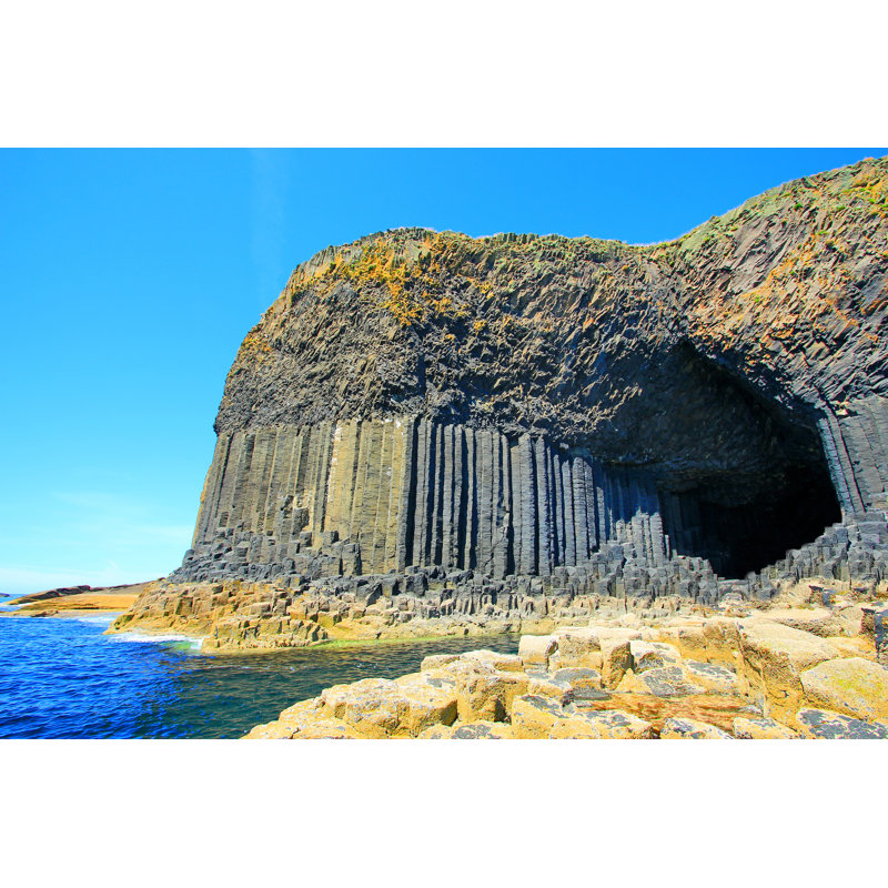 Fingal's Cave, Isle Of Staffa by Totajla - Wrapped Canvas Print, 20cm H x 30cm W