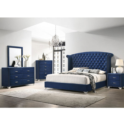 Kennedy Pacific Blue 5-Piece Queen Bedroom Set