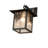 Rustic Lodge Solid Brass Armed Sconce