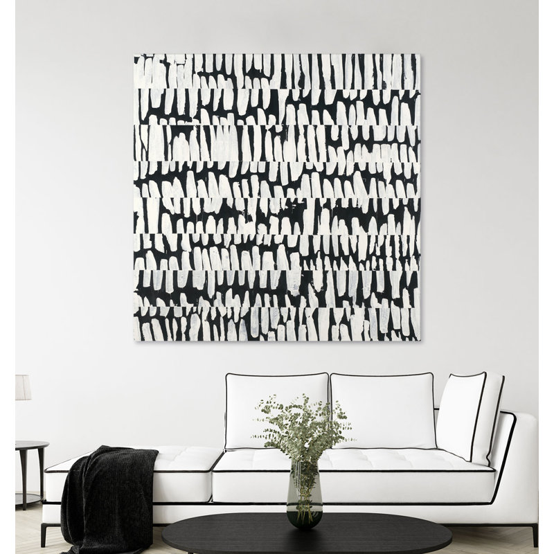 «Night & Day» par Randy Hibberd, reproduction d'art sur toile tendue, H 54 po x l 54 po x P 1,5 po
