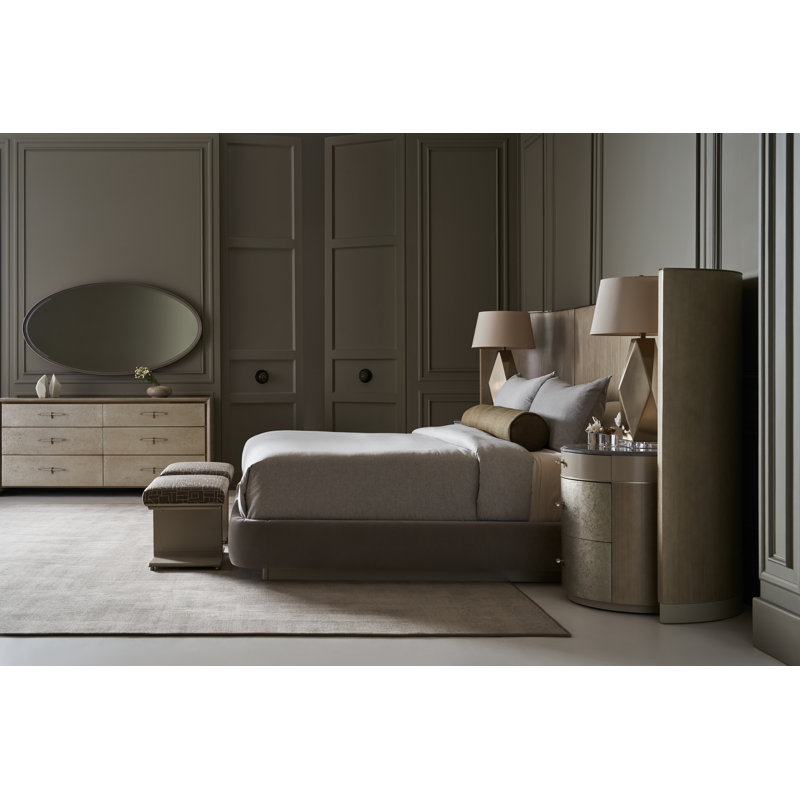 Hang Around 3 - Drawer Solid Wood Nightstand