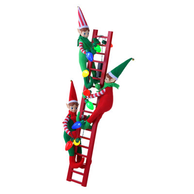 Nostalgic 27.5" LED Elves Tree Trimmer