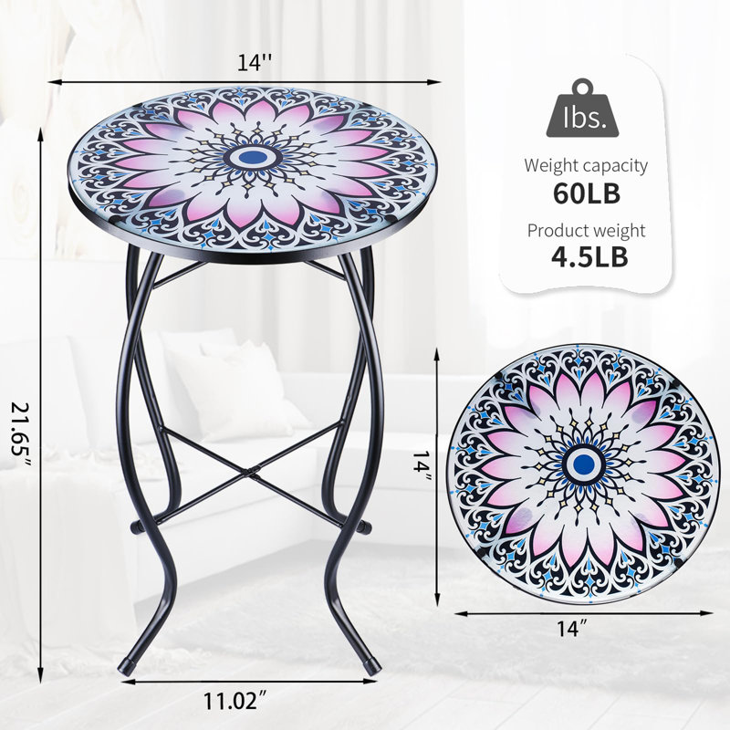 Table d'appoint de patio