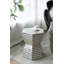 Table de bout hexagonale, table d'appoint d'appoint