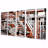 Inner Structures Inner Architecture - Geometric Wall Art Decor Set 5 Piece-1791615307