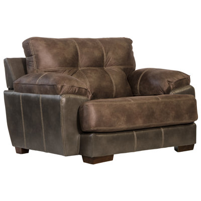 Fauteuil rembourré et demi Alezandra