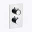 Metro 3-Way Thermostatic Trim Complete Shower Set - Wall Mount - 8" Brass-1262692902