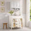 Meuble-lavabo en céramique avec tiroir, porte et meuble-lavabo Zechary-1552064927