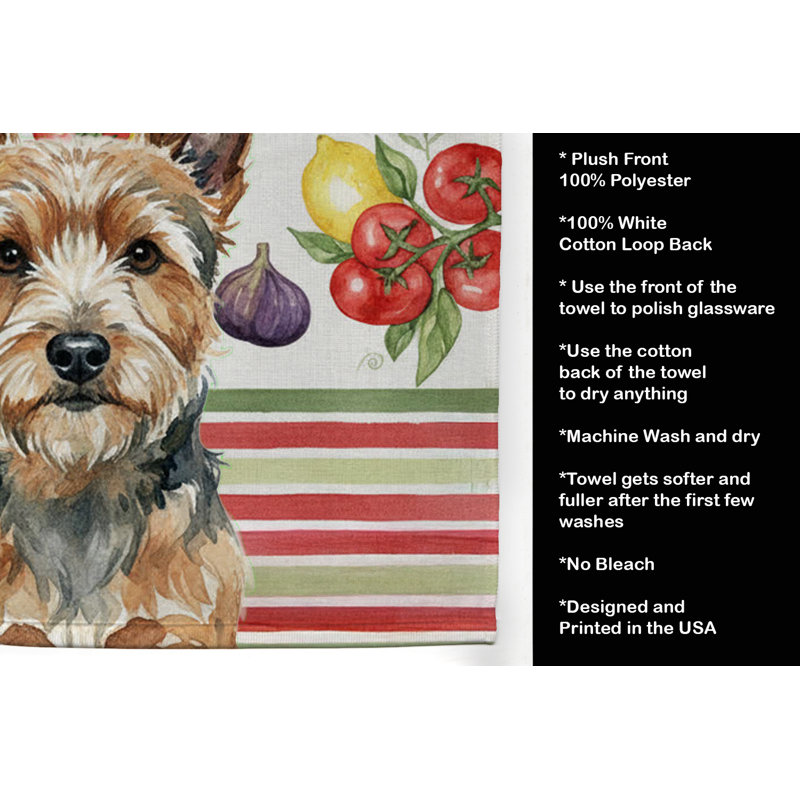 Serviette de cuisine Norwich Terrier, Norwich Terrier