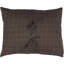 Coussin lombaire en coton à carreaux