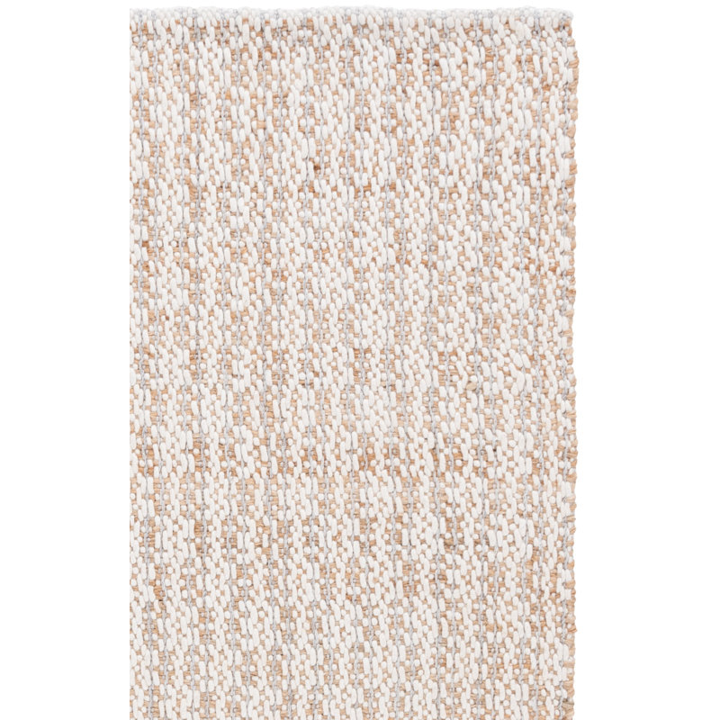 Tapis naturel / argent tissé à la main Natural Fibre 225, Tapis de couloir 2 pi 3 po x 8 pi