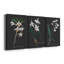 Orchidée sur ardoise IV - ensemble de 3 peintures sur toile tendue-2125120969