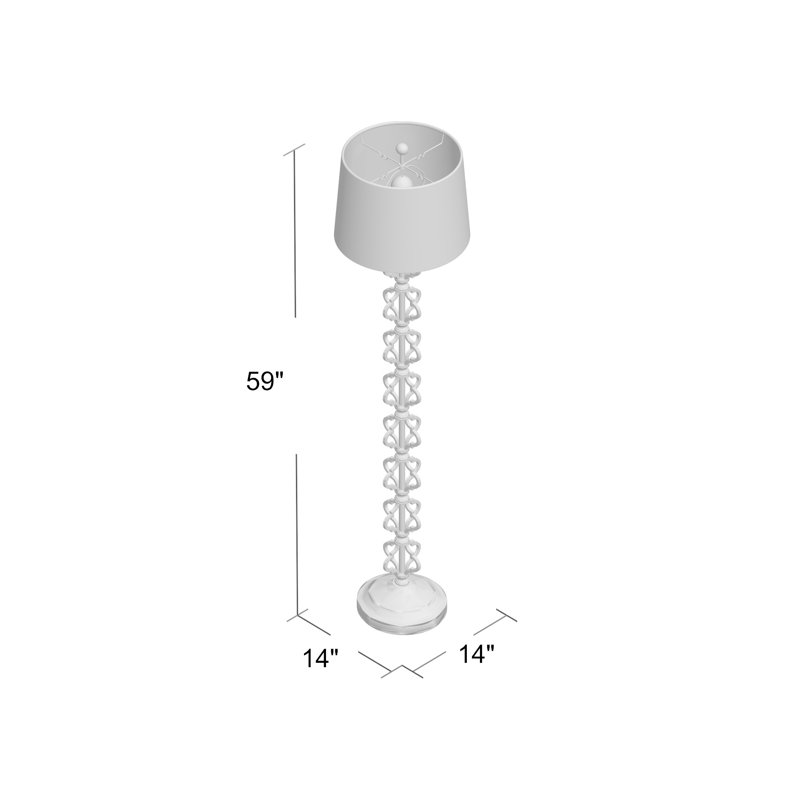 Cecil 60'' Tree Floor Lamp