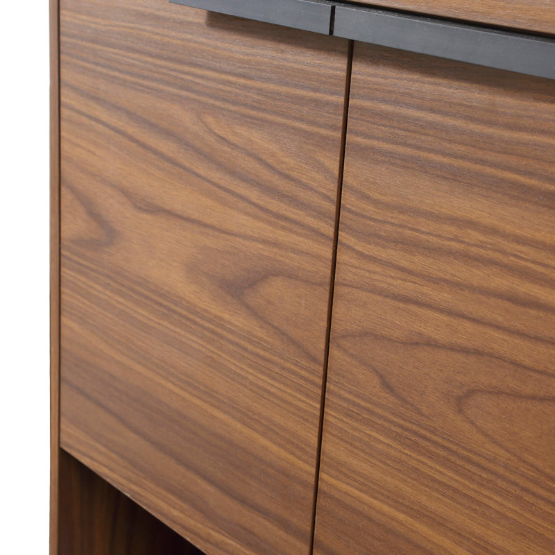 Meuble-lavabo simple 24 po, Noyer