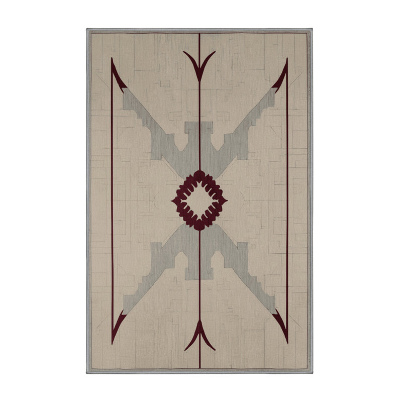 Structural Drift Rug, Rectangle 8' x 10'