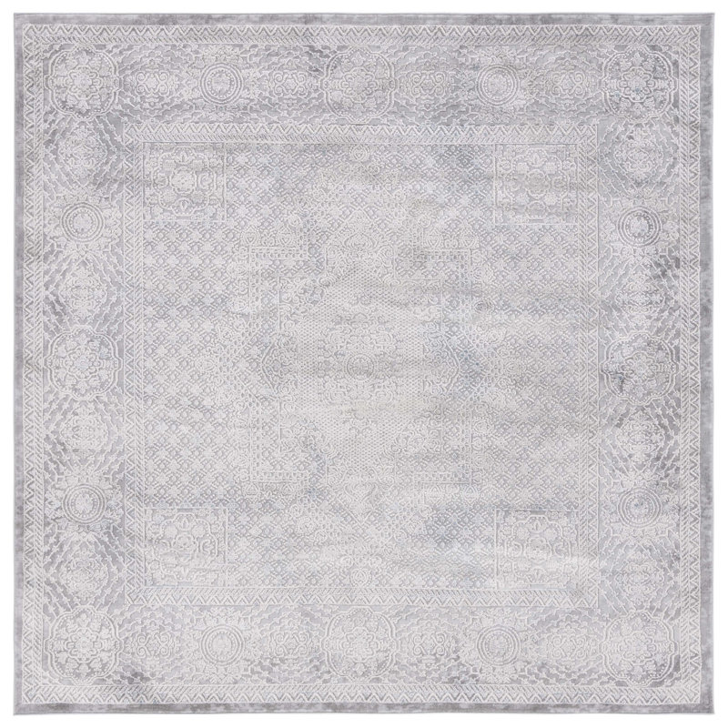 Kulig Performance Oriental Rug, Square 6'7"