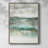 Soft Emerald Harmony Framed Print - Solid Wood 49501-1789063982