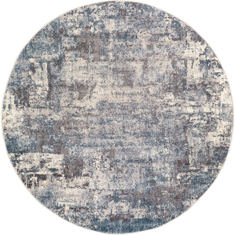Abstract Area Rug, Round 200cm