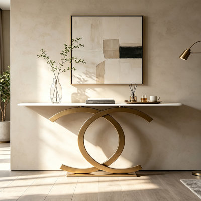 Italian‑Style Luxury Console Table