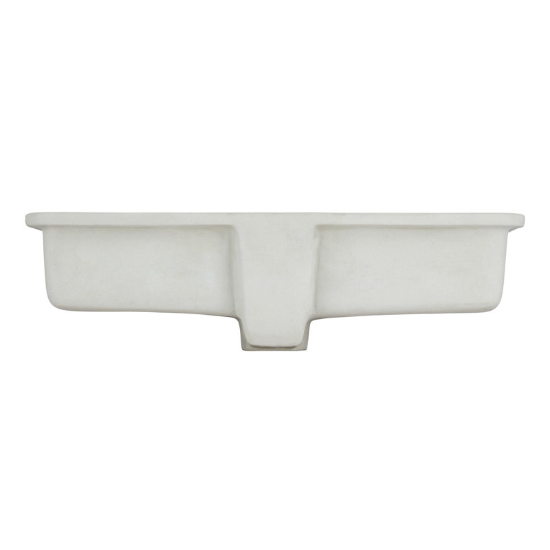 Boylan 20" Vitreous China Undermount Bathroom Sink