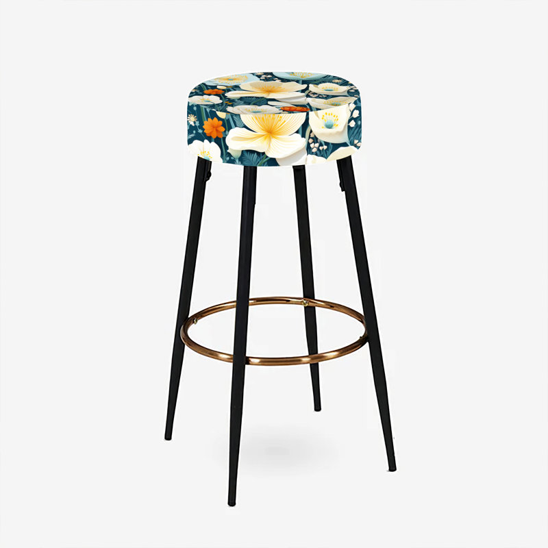 Ensemble de 2 tabourets de bar Beige Natures